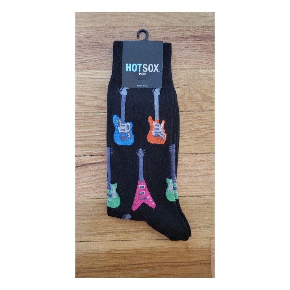Mens Guitar Socks